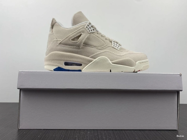 Bmlin Jordan 4 Retro Blank Canvas DQ4909-100 (W) 0718